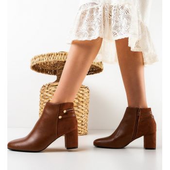 Botine dama Arabella Camel