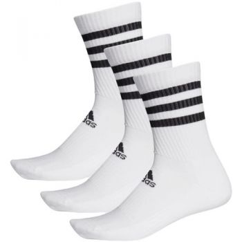 Sosete barbati adidas 3-Stripes Cushioned Crew Socks 3 Pairs DZ9346