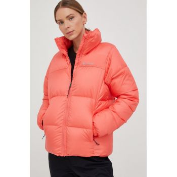 Columbia geacă Puffect Jacket femei, culoarea portocaliu, de iarnă 1864781