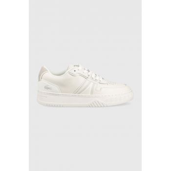 Lacoste sneakers din piele L001 culoarea alb