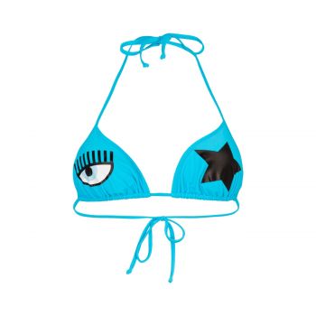 Triangle swim top blue l 5706