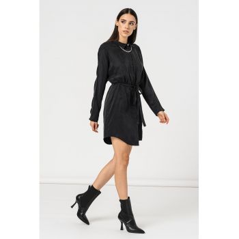 Rochie-camasa din amestesc de cupro Carina