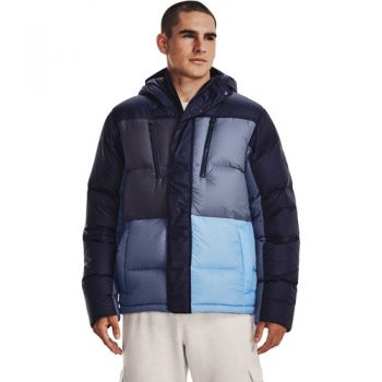 Geaca barbati Under Armour ColdGear Down Blocked Jacket 1372693-410 de firma originala