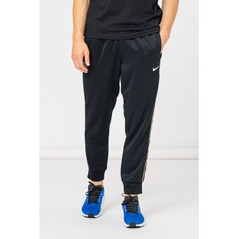 Pantaloni de trening cu logo contrastant Repeat