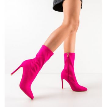 Botine dama Sullivan Fuchsia la reducere