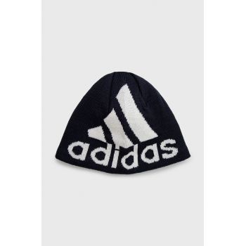 adidas Performance caciula Big Logo , culoarea albastru marin,