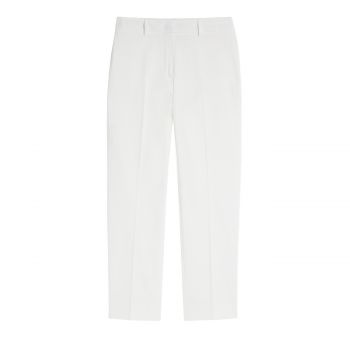 Cotton gabardine trousers 34