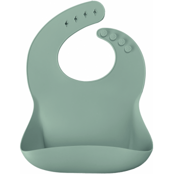 Set de hranire Bwl II Minikoioi 100 Premium Silicone river green