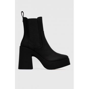 Steve Madden cizme Climate femei, culoarea negru, cu toc drept