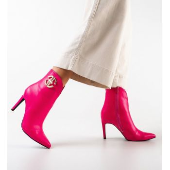 Botine dama Cassia Fuchsia