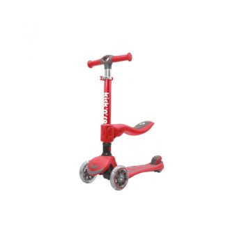 Trotineta KicknRoll pliabila 2 in 1 Transformabila 1.5 ani -12 ani Red