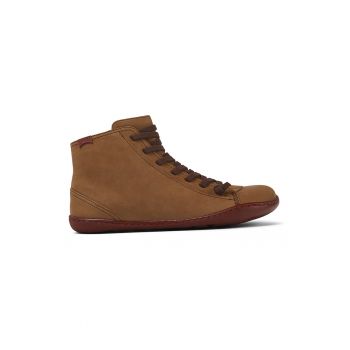 Pantofi casual mid-high de piele