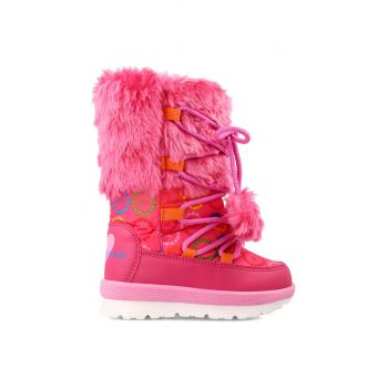 Agatha Ruiz de la Prada cizme de iarna copii culoarea roz