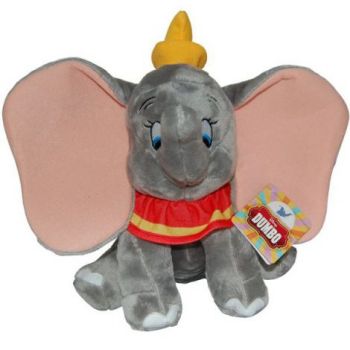 Jucarie din plus Dumbo Gri, 30 cm