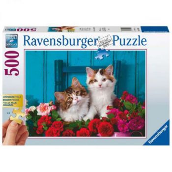 PUZZLE PISICUTE, 500 PIESE