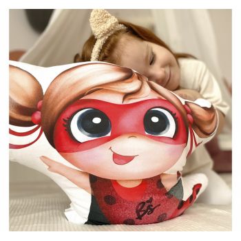 Perna bebe BabySteps Superhero Ladybug girl