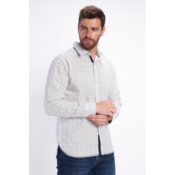 Camasa regular fit cu model