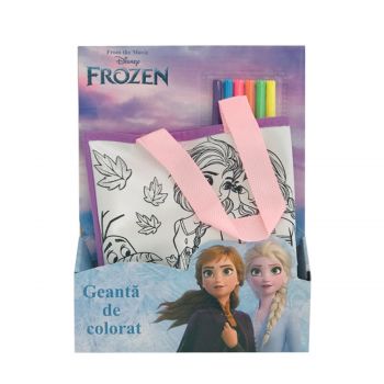 Geanta de colorat frozen