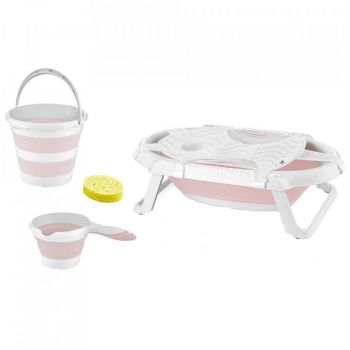 Set cadita pliabila de baie Babyjem, 5 piese