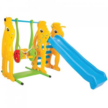 Centru de joaca Pilsan Squirrel Slide and Swing Set