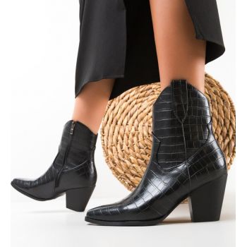 Botine dama Ratab Negre