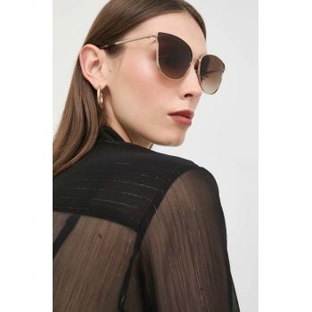 Michael Kors ochelari de soare femei, culoarea maro