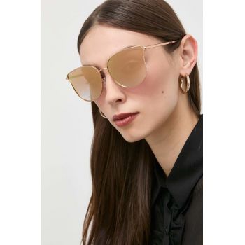 Michael Kors ochelari de soare femei, culoarea maro