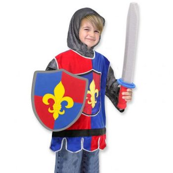 Costum carnaval copii 3-6 ani Cavaler Melissa and Doug 4849 la reducere