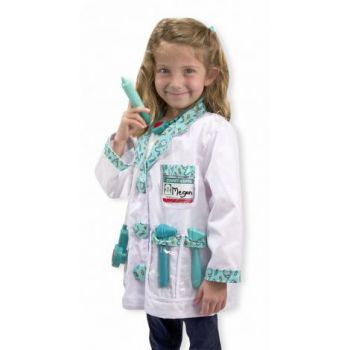 Costum carnaval cu accesorii pentru copii Doctor Melissa and Doug 4839 la reducere