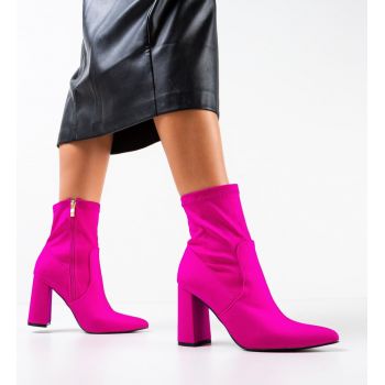 Botine Cash Fuchsia