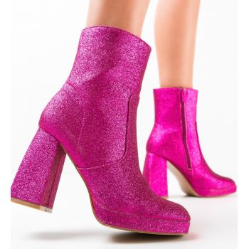 Botine dama Jazzo Fuchsia