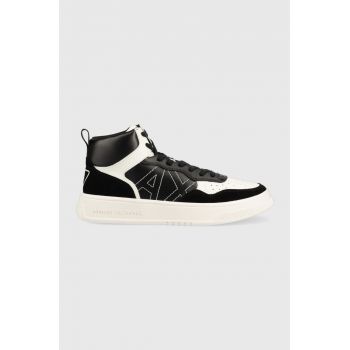 Armani Exchange sneakers culoarea negru ieftini