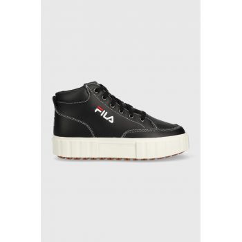 Fila sneakers Sandblast culoarea negru