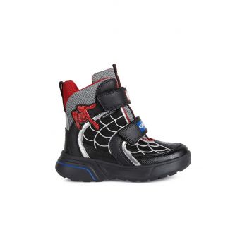 Geox pantofi copii X Marvel culoarea negru