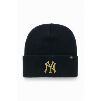 47brand caciula Mlb New York Yankees culoarea albastru marin,