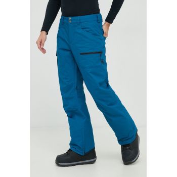 Burton pantaloni Covert culoarea turcoaz