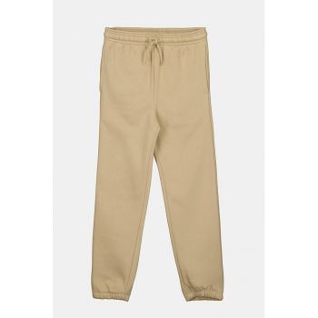 Pantaloni sport din amestec de bumbac cu snur de ajustare