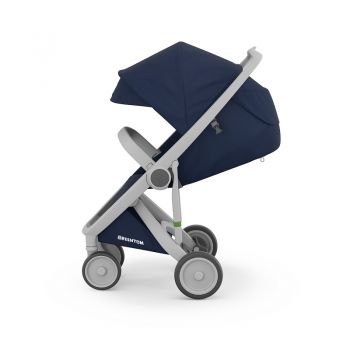 Carucior Greentom Classic Upp Ecologic Grey Blue