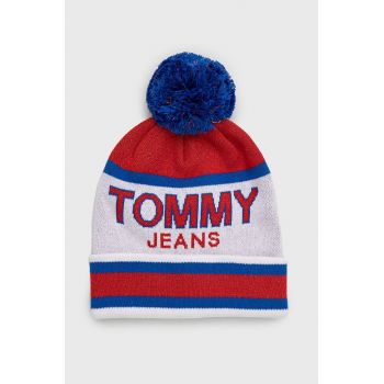 Tommy Jeans caciula din tricot gros ieftina