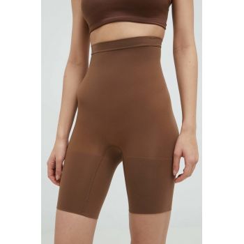 Spanx pantaloni scurti modelatori femei, culoarea bej