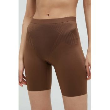 Spanx pantaloni scurti modelatori femei, culoarea bej