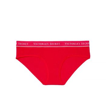 Logo cotton hiphugger panty l