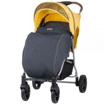 Carucior sport Chipolino Mixie banana cu husa picioare