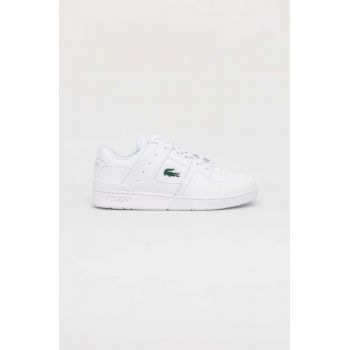 Lacoste sneakers Court Cage culoarea alb