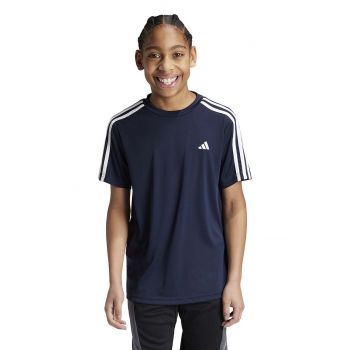 Adidas tricou copii U TR-ES 3S culoarea albastru marin, modelator