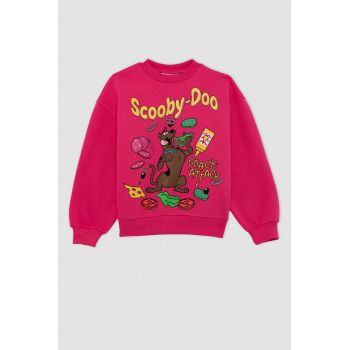 Bluza sport lejera cu imprimeu Scooby Doo