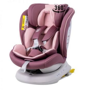 Scaun Auto Tweety Plus DELUXE BUF BOOF Light Purple cu Isofix rotativ 360 grade 0 36 kg