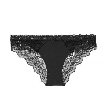 Lace trim cheekini panty xl