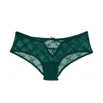 Logo mesh cheeky panty m