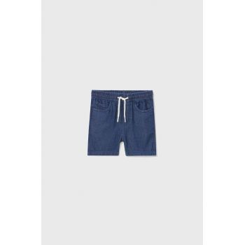 Mayoral pantaloni scurti bebe culoarea albastru marin